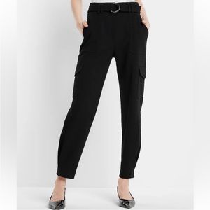 Express High Waisted Cargo Ankle Dress Pant